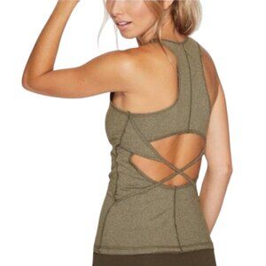 Free People Movement Canyon Racerback Cutout Tank Top Athleisure - Medium